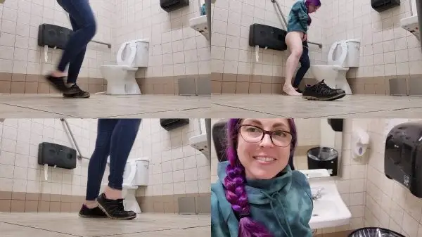 Nerdyfaery – Girl Pees Standing