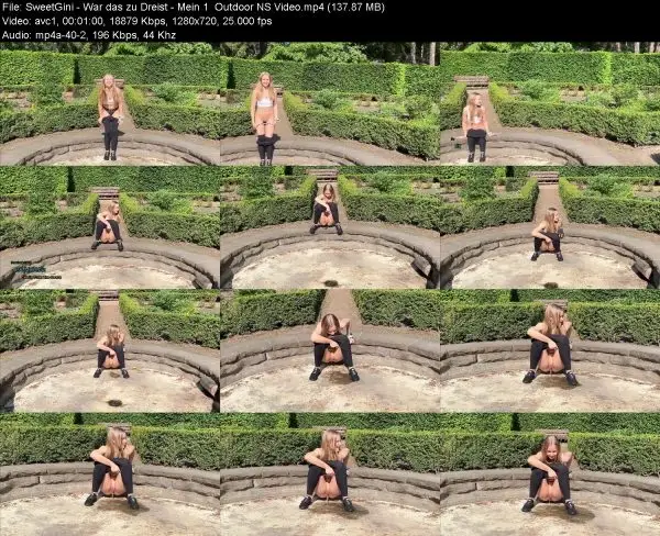 Gini – War das zu Dreist – Mein 1  Outdoor NS Video
