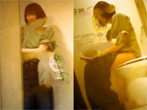 Toilet Voyeur（個人撮影） 汲み取りトイレ 便槽内潜伏手