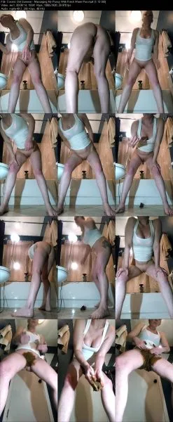 Cosmic Girl Summer – Massaging My Pussy With Fresh Warm Poo