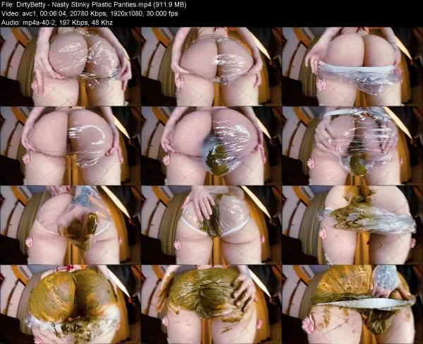 DirtyBetty – Nasty Stinky Plastic Panties