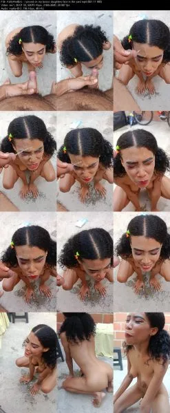 KattyAndEric – I pissed on my bosss daughters face in the yard