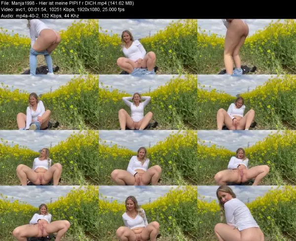 Manja1998 – Hier ist meine PIPI f r DICH