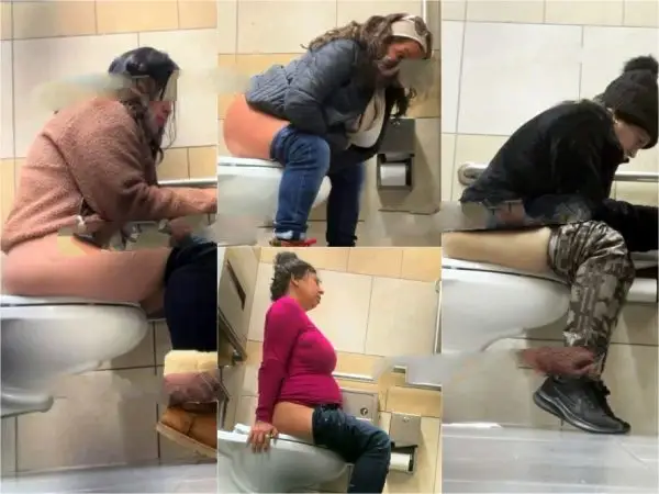Ladies Room Understall Spy Camera