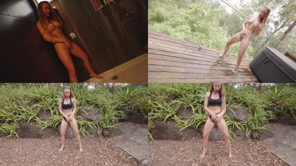 Scarlet Chase – Standing piss 3