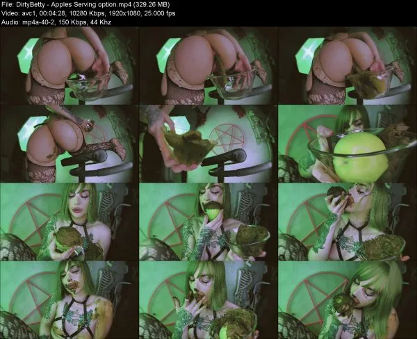 DirtyBetty – Apples Serving option