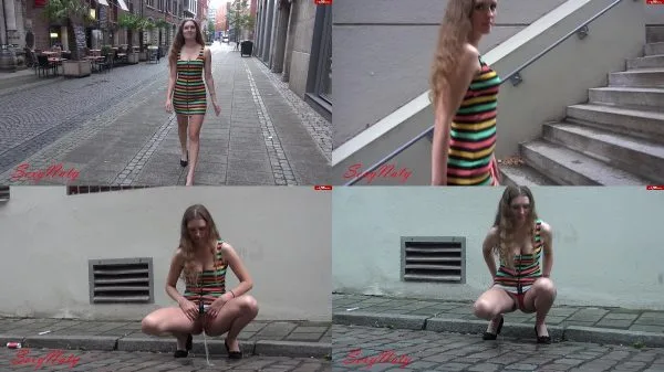 Geile Pissaktion mit sexynaty