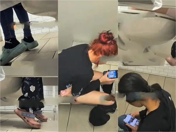 Multiple Girls Shit in Target Public Restroom