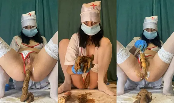 p00girl – A bunch of shit in the pussy and on the ass