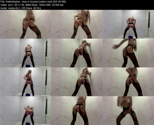 thefartbabes – plop in bucket custom