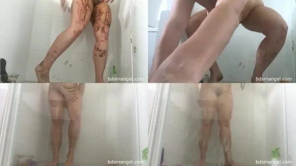 Cleaning up Shower after Big Smear