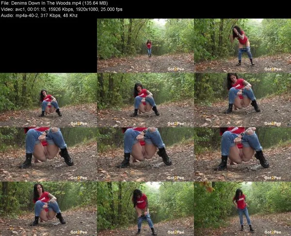Denims Down In The Woods
