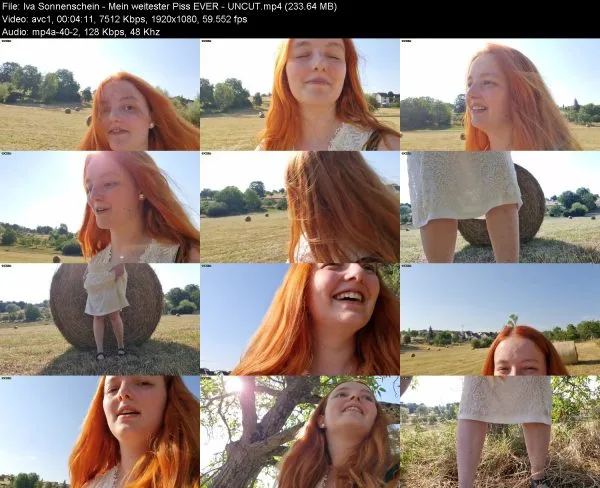 Sonnenschein – Mein weitester Piss EVER – UNCUT