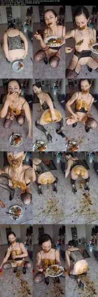 LiliXXXFetish – Kinky Supper – Dirty Anal – Smearing amd Enemas