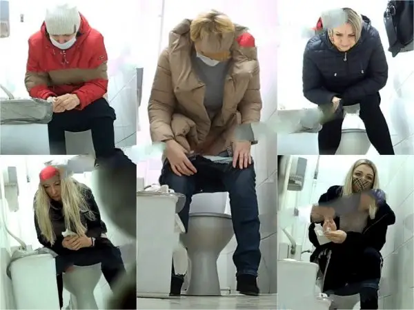 Shopping Center Toilet 12a Hidden Cam Toilet