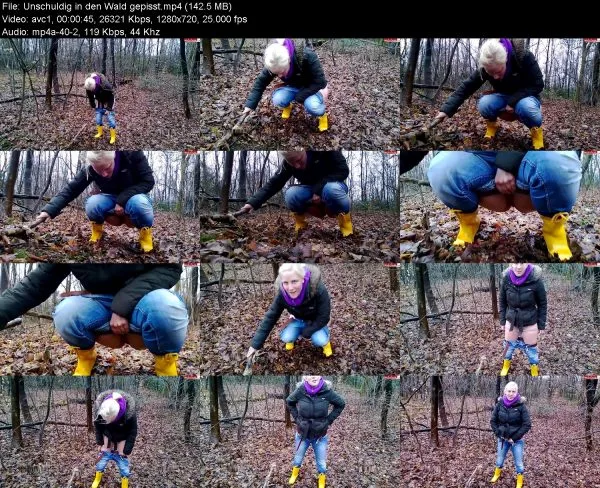 Unschuldig in den Wald gepisst