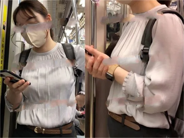 ずっとパンツ丸見え ！エロすぎる恥部を晒してくれた可愛い女子大生を対面撮影（前編）
