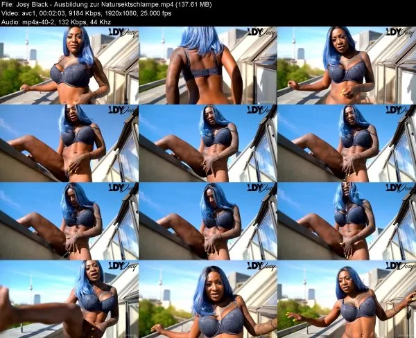Josy Black – Ausbildung zur Natursektschlampe