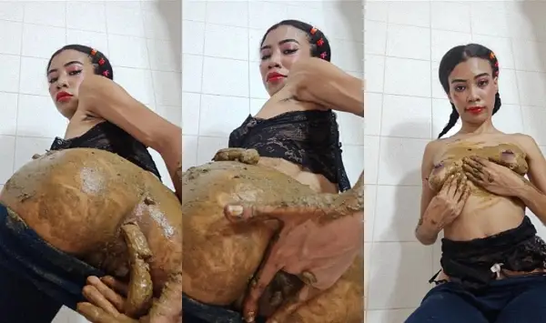 Asian KattyandEric – My first call with Fan Scatting in my Tight Leggings for him