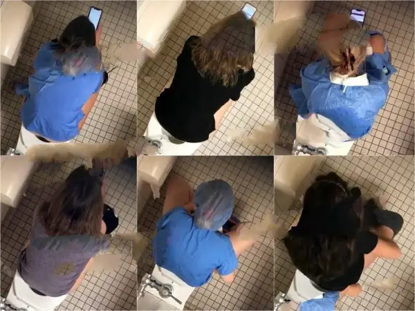 Western Nurses Bathroom Spy Camera