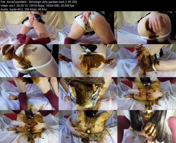 AnnaCoprofield – Schoolgirl dirty panties