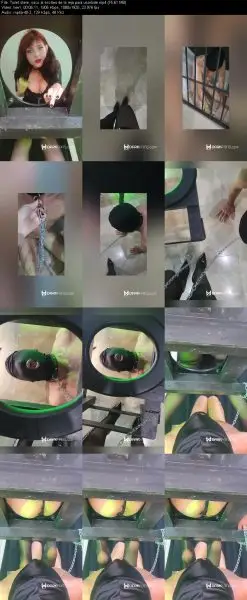 Toilet slave, saco al esclavo de la reja para usarlode