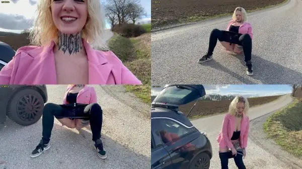 Valery Venom – OMG voll ERWISCHT – Dreister OutdoorPiss fast schiefgegangen