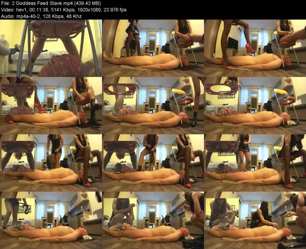 2 Goddess Feed Slave