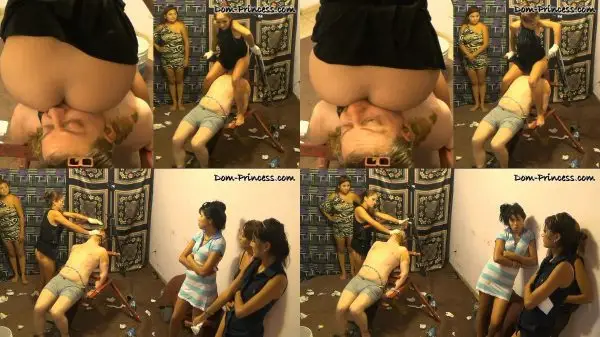 The Beast the Victim and Girls pooping Aahh Heeelp Part 7 Karina