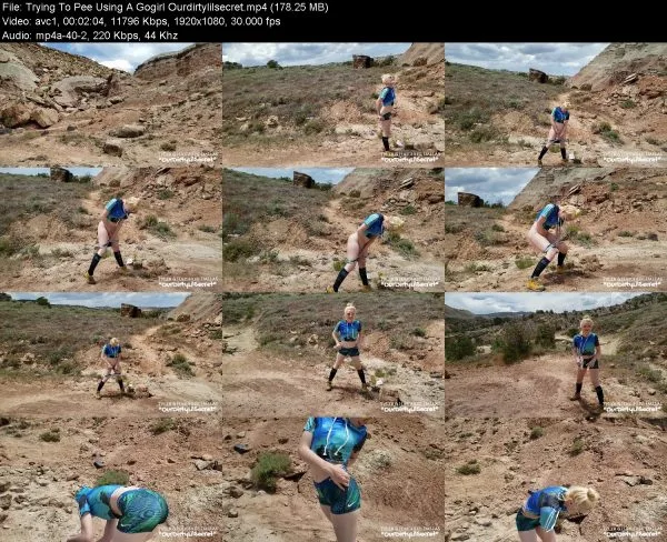 Trying To Pee Using A Gogirl Ourdirtylilsecret