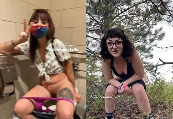 kactuskutie bff road trip pee compilation