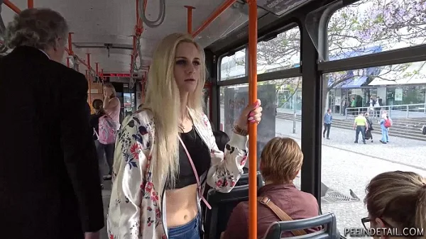 Katka Souckova – Weird place to pee