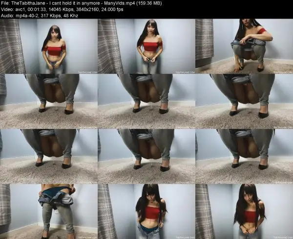 TheTabithaJane – I cant hold it in anymore – ManyVids