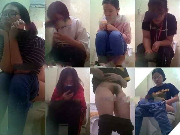 China Toilet Voyeur sifangktv 1417 Nude Ass