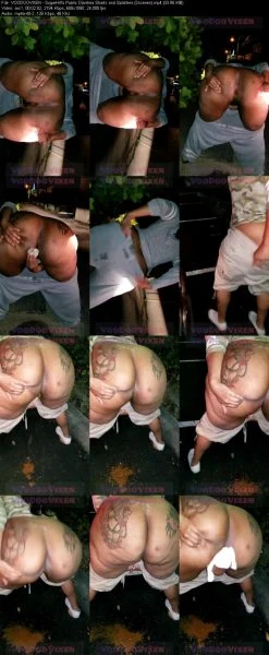 VOODOOVIXEN – SugarHill’s Public Diarrhea Sharts and Splatters (2scenes)