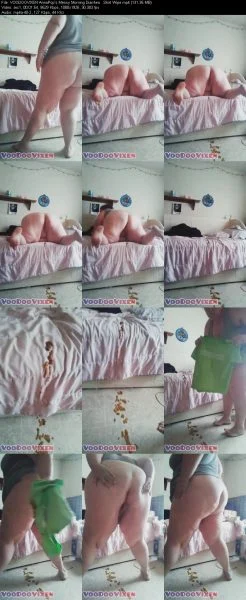 VOODOOVIXEN AnnaPop’s Messy Morning Diarrhea   Shirt Wipe