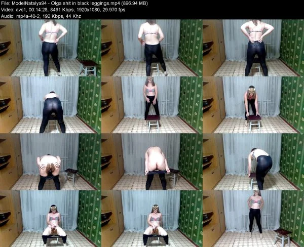 ModelNatalya94 – Olga shit in black leggings