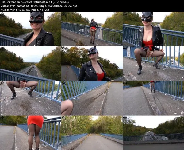 Autobahn Ausfahrt Natursekt