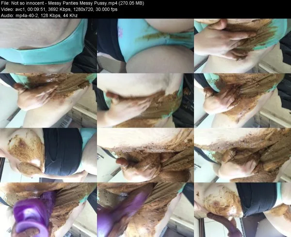 Not so innocent – Messy Panties Messy Pussy