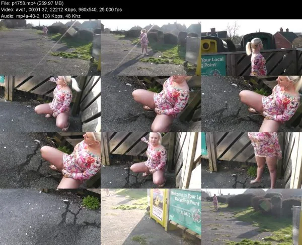p1758 pissing in public, HD