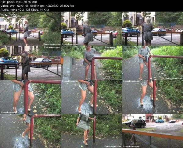 p1800 pissing in public, HD