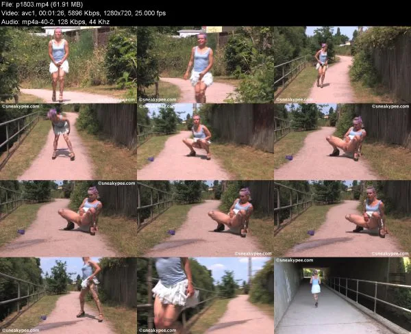p1803 pissing in public, HD