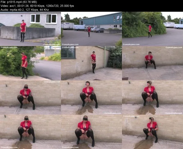 p1815 pissing in public, HD