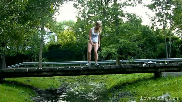 Bonus with Violeta pissing in public, HD