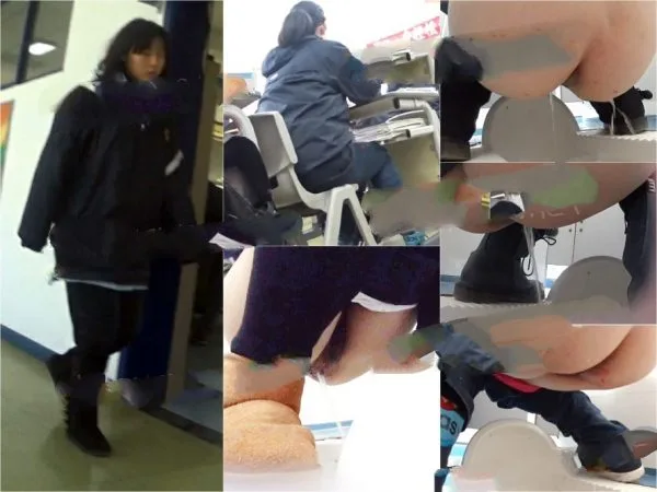 Japanese Voyeur【定番トイレ写真】青春シリーズ全集、女子高生の未熟なアワビのおもらしを接写、友人たちの輪の生写真に相当【水なし高画…