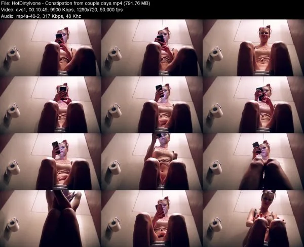 HotDirtyIvone – Constipation from couple days