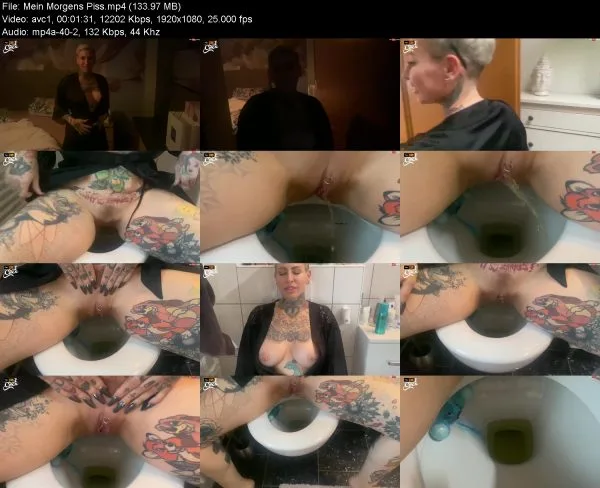 Mein Morgens Piss