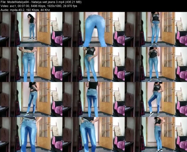 ModelNatalya94 – Natalya wet jeans 3