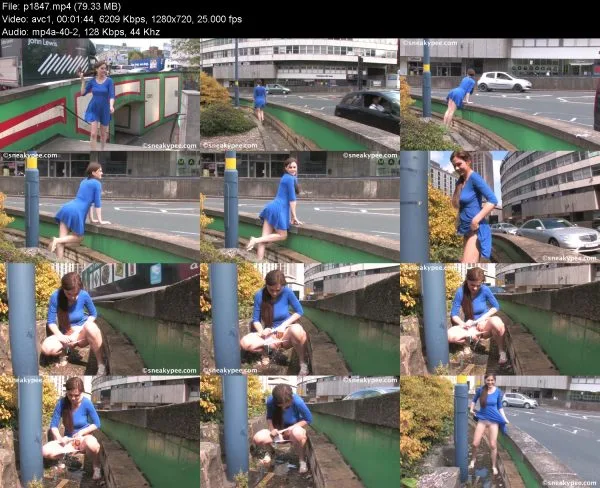 p1847 pissing in public, HD