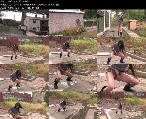 p1865 pissing in public, HD